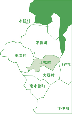 木曽郡上松町