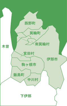 上伊那地域