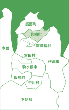 上伊那郡箕輪町